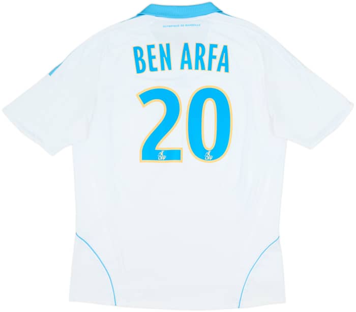 2008-09 Olympique Marseille Home Shirt Ben Arfa #20 - 7/10 - (L)