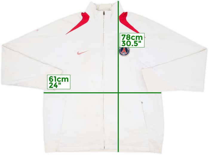 2005-06 Paris Saint-Germain Nike Track Jacket - 6/10 - (XL)