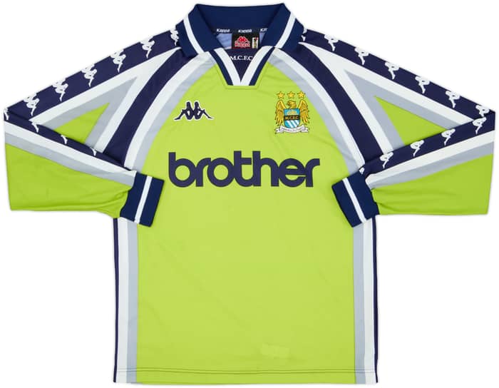1997-99 Manchester City GK Shirt - 8/10 - (S)