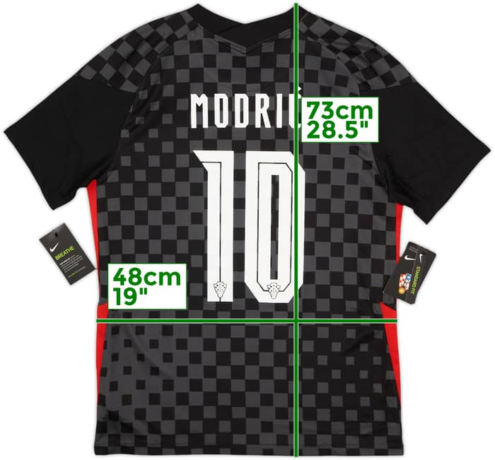 2020-21 Croatia Away Shirt Modric #10 (M)