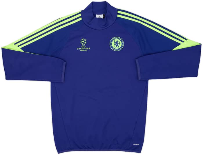 2014-15 Chelsea adidas CL Sweat Top - 8/10 - (S)