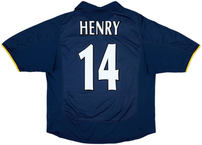2000-02 Arsenal European Shirt Henry #14 - 10/10 - (L)