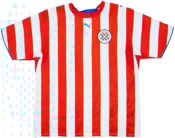 2006-07 Paraguay Home Shirt - 8/10 - (XL)