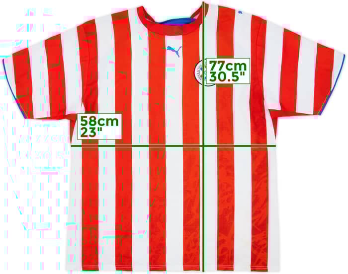 2006-07 Paraguay Home Shirt - 8/10 - (XL)