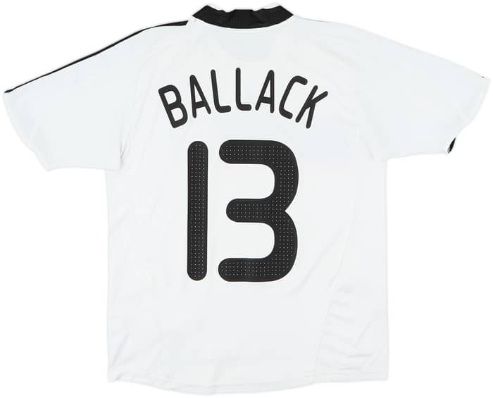 2008-09 Germany Home Shirt Ballack #13 - 7/10 - (L.Boys)