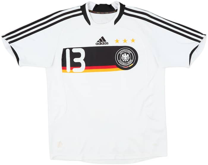 2008-09 Germany Home Shirt Ballack #13 - 7/10 - (L.Boys)