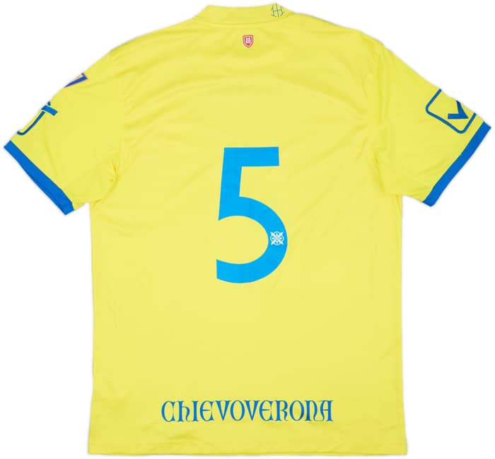 2018-19 Chievo Verona Home Shirt #5 - 8/10 - (L)