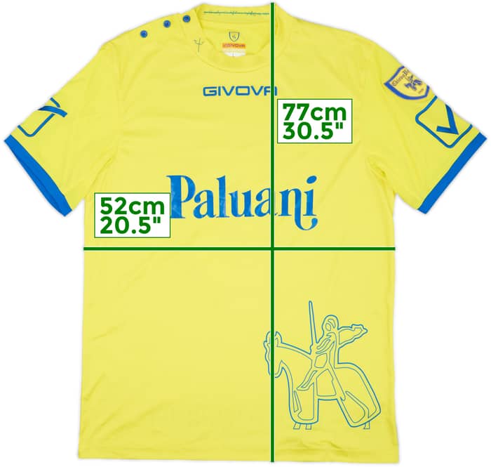 2018-19 Chievo Verona Home Shirt #5 - 8/10 - (L)