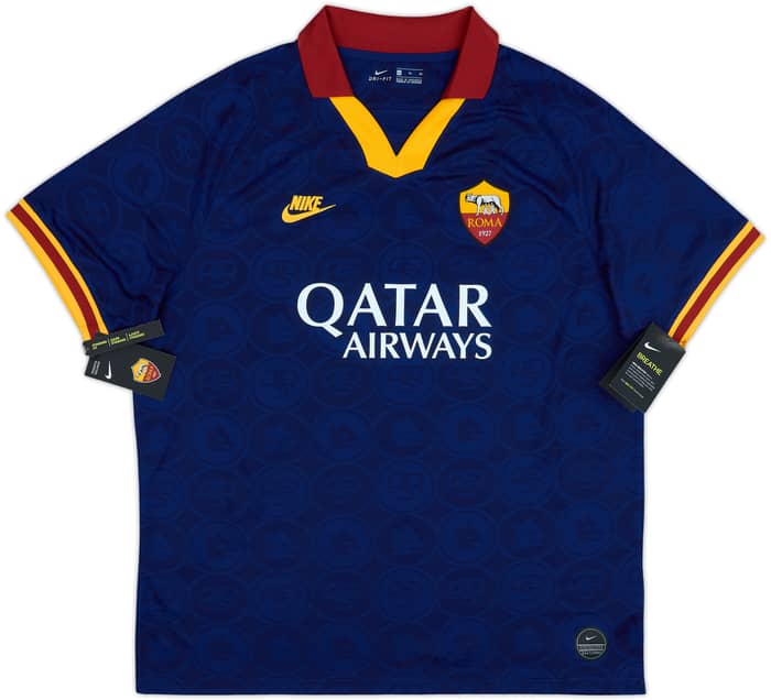 2019-20 Roma Third Shirt Dzeko #9 (XL)