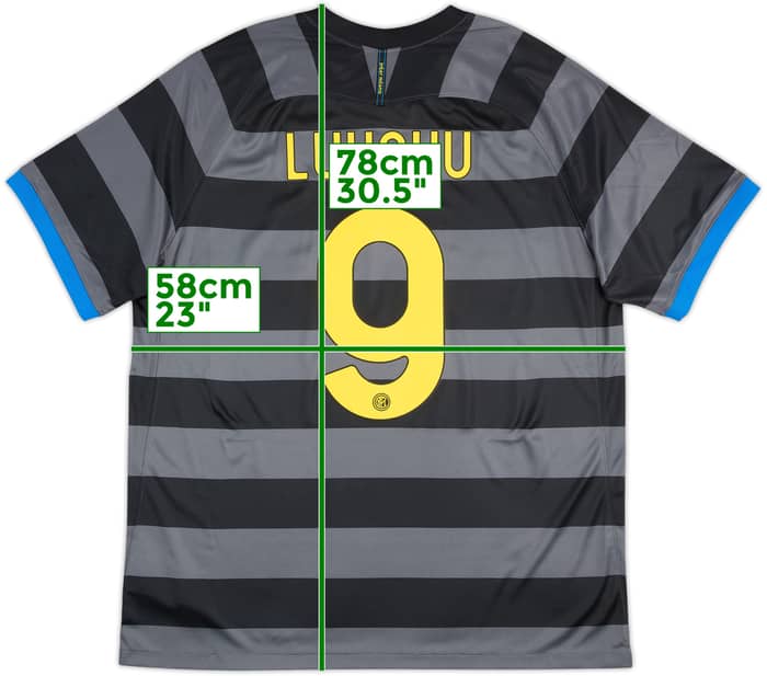 2020-21 Inter Milan Third Shirt Lukaku #9 (XL)