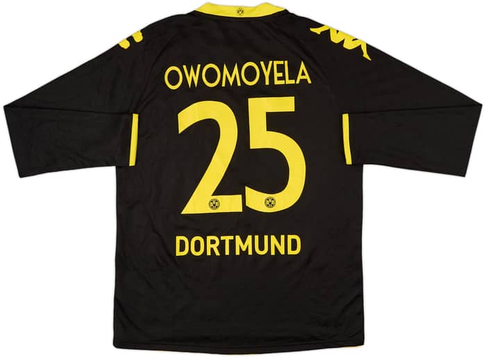 2010-11 Borussia Dortmund Away L/S Shirt Owomoyela #25 - 7/10 - (XL)