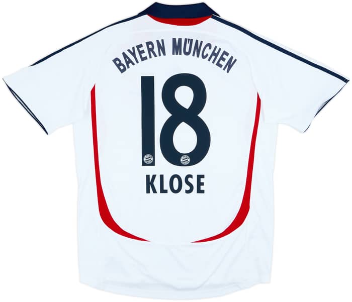2006-07 Bayern Munich Away Shirt Klose #18 - 8/10 - (M)