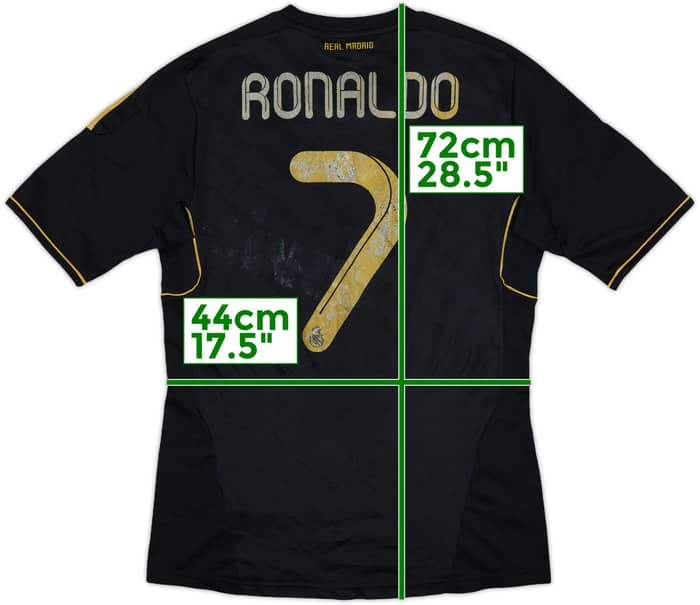 2011-12 Real Madrid Away Shirt Ronaldo #7 - 4/10 - (S)