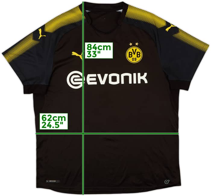 2017-18 Borussia Dortmund Away Shirt - 7/10 - (XXL)