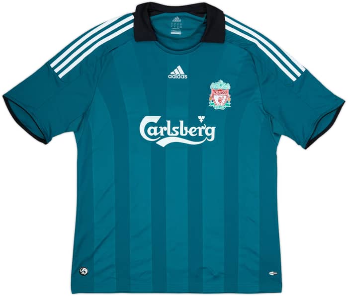 2008-09 Liverpool Third Shirt Hyypia #4 - 8/10 - (XL)