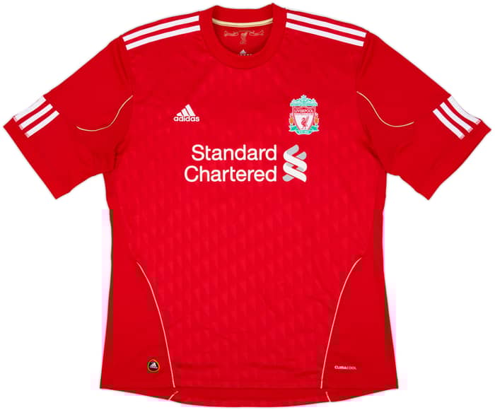 2010-12 Liverpool Home Shirt Carragher #23 - 9/10 - (XL)