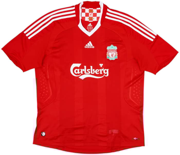 2008-10 Liverpool Home Shirt Mascherano #20 - 8/10 - (XL)