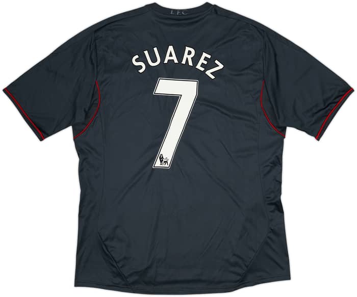 2011-12 Liverpool Away Shirt Suarez #7 - 8/10 - (XL)