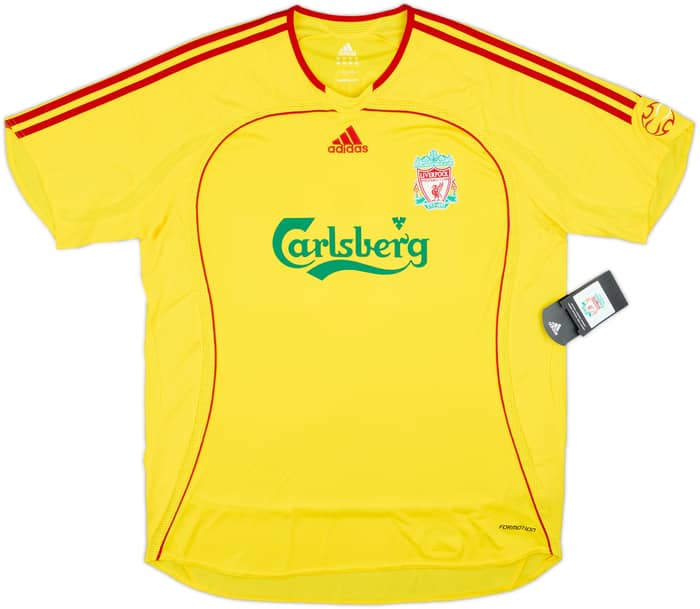 2006-07 Liverpool Player Issue Away Shirt Gerrard #8 (XL)