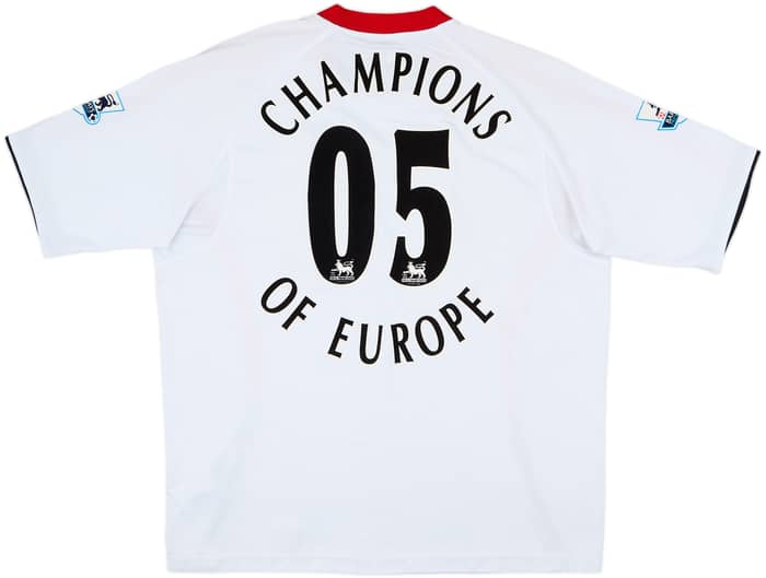 2005-06 Liverpool Away Shirt #05 - 7/10 - (XL)