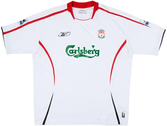 2005-06 Liverpool Away Shirt #05 - 7/10 - (XL)