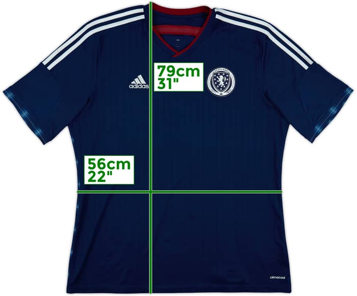 2014-15 Scotland Home Shirt - 8/10 - (XL)