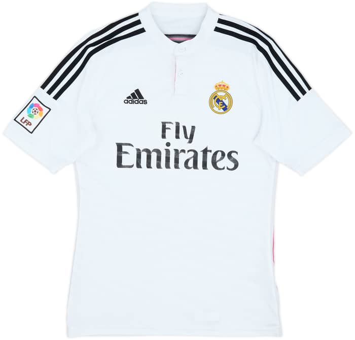 2014-15 Real Madrid Home Shirt James #10 - 7/10 - (S)