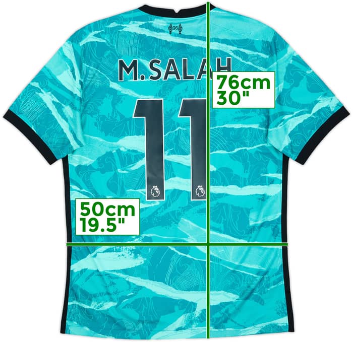 2020-21 Liverpool Away Shirt M.Salah #11 - 9/10 - (M)