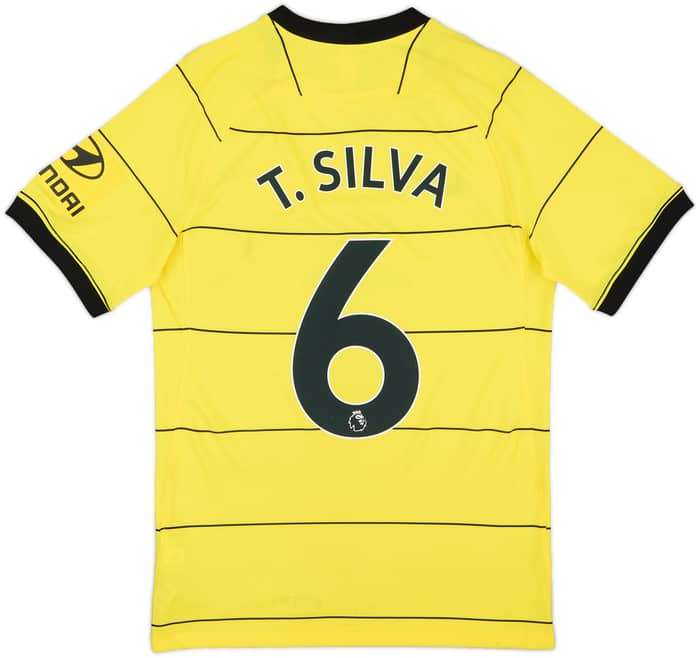 2021-22 Chelsea Away Shirt T.Silva #6 - 6/10 - (S)