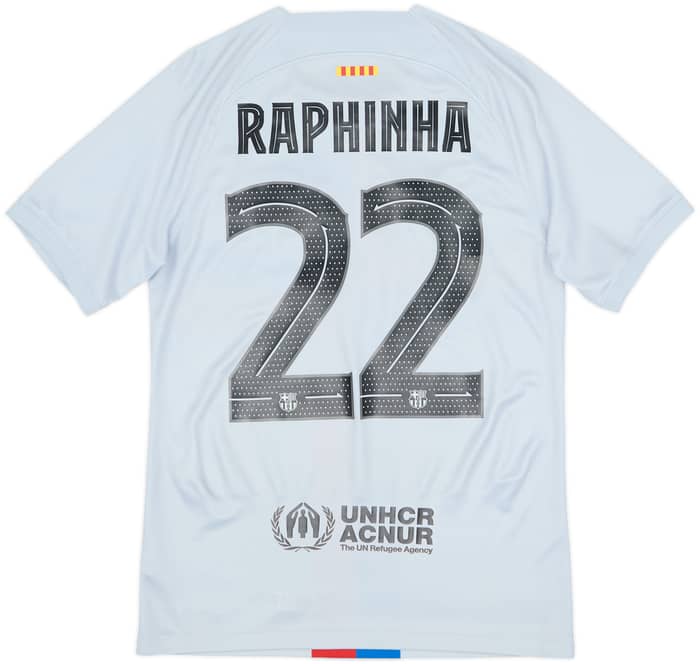 2022-23 Barcelona Third Shirt Raphinha #22 - 7/10 - (S)