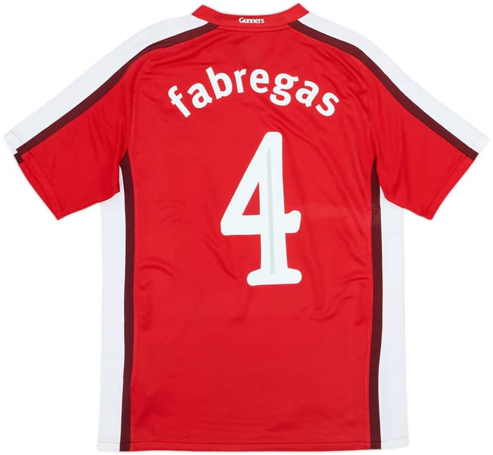 2008-10 Arsenal Home Shirt Fabregas #4 - 6/10 - (S)