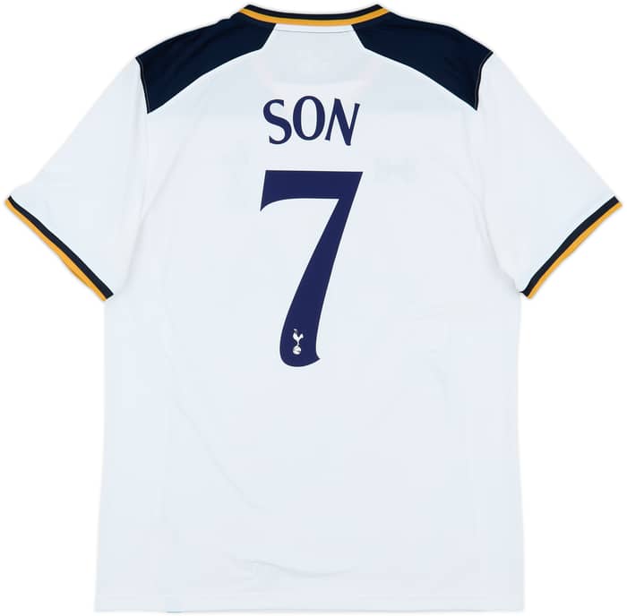 2016-17 Tottenham Home Shirt Son #7 - 8/10 - (XL)