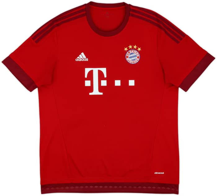 2015-16 Bayern Munich Home Shirt Ribery #7 - 9/10 - (XL)