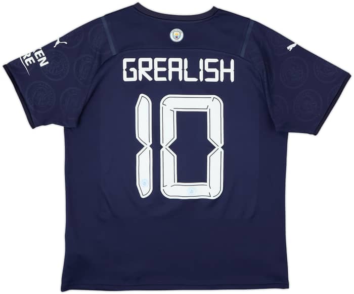 2021-22 Manchester City Third Shirt Grealish #10 - 7/10 - (L)