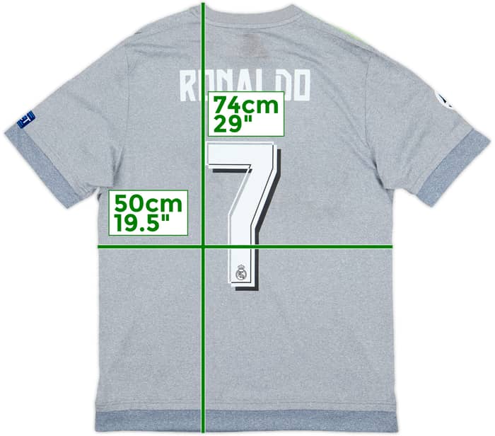 2015-16 Real Madrid Away Shirt Ronaldo #7 - 8/10 - (M)