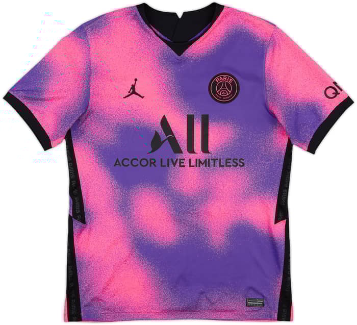 2020-21 Paris Saint-Germain Fourth Shirt Mbappe #7 - 8/10 - (M)