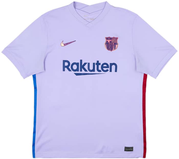 Camiseta de visitante del Barcelona 2021-22 Gavi #30 - 9/10 - (L)