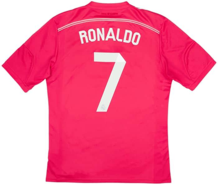 2014-15 Real Madrid Away Shirt Ronaldo #7 - 7/10 - (L)