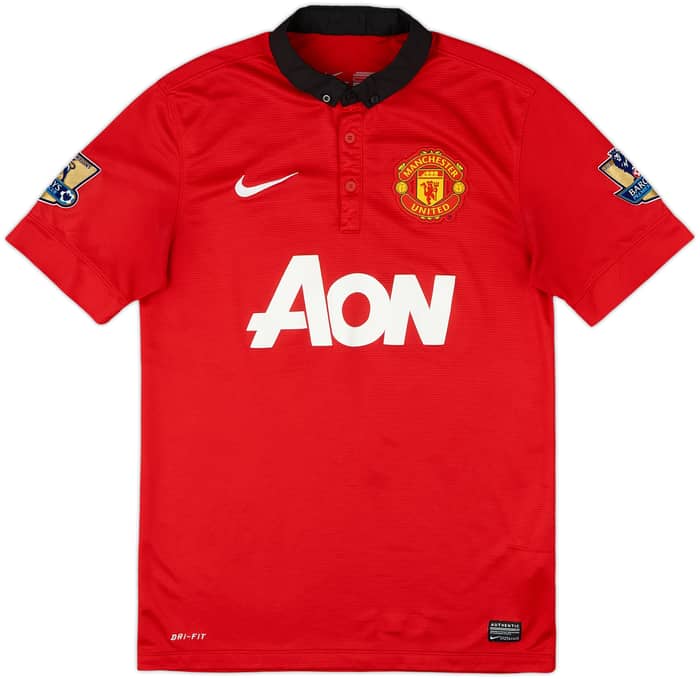 2013-14 Manchester United Home Shirt Januzaj #44 - 7/10 - (S)