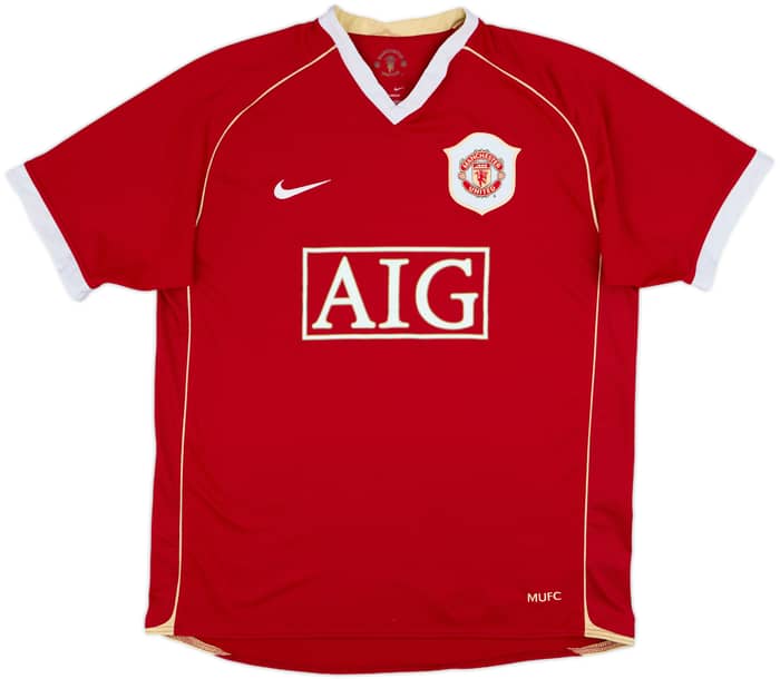 2006-07 Manchester United Home Shirt Rooney #8 - 8/10 - (L)