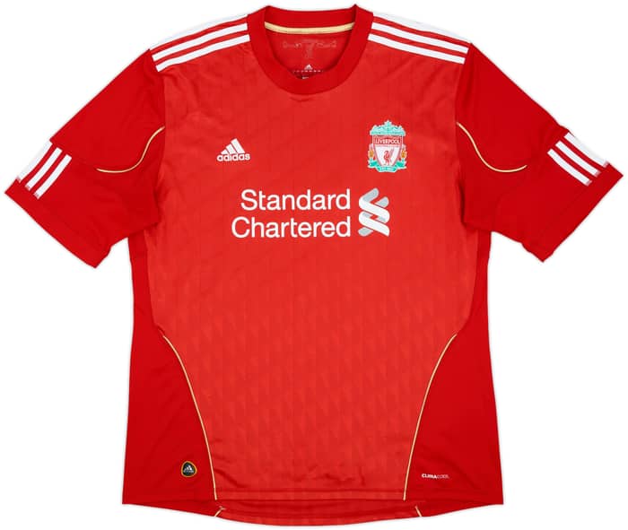 2010-12 Liverpool Home Shirt Carragher #23 - 7/10 - (XL)