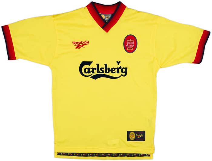 1997-99 Liverpool Away Shirt Owen #18 - 8/10 - (S)