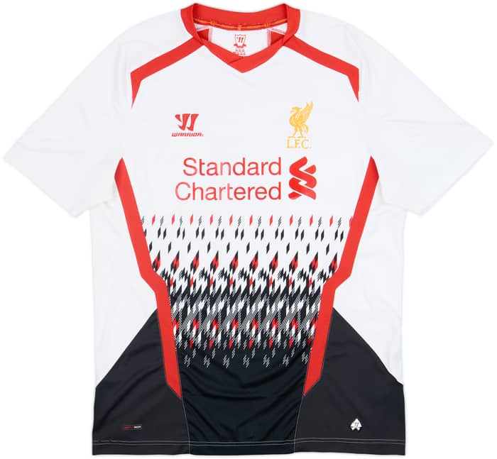 2013-14 Liverpool Away Shirt Gerrard #8 - 9/10 - (XL)