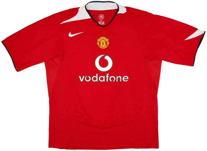 2004-06 Manchester United Home Shirt V.Nistelrooy #10 - 4/10 - (XL)