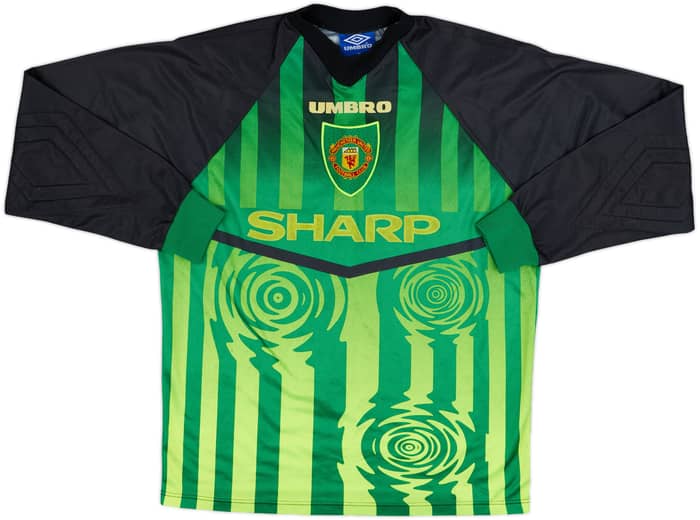 1997-98 Manchester United GK Shirt Schmeichel #1 - 6/10 - (M)