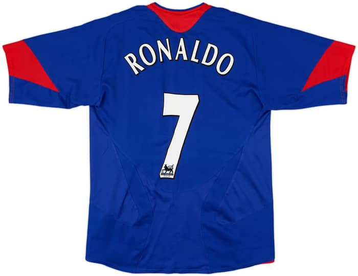 2005-06 Manchester United Away Shirt Ronaldo #7 - 8/10 - (S)