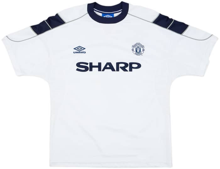 1999-00 Manchester United Third Shirt Beckham #7 - 8/10 - (M)