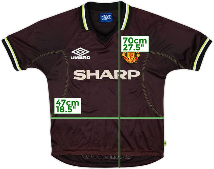 1998-99 Manchester United Third Shirt - 5/10 - (XL.Boys)