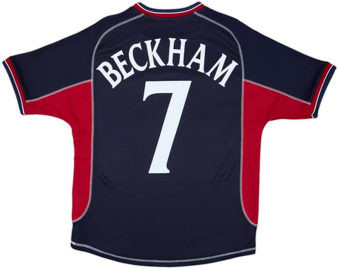 2000-01 Manchester United Third Shirt Beckham #7 - 6/10 - (M)