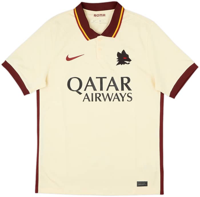 2020-21 Roma Away Shirt - 10/10 - (M)
